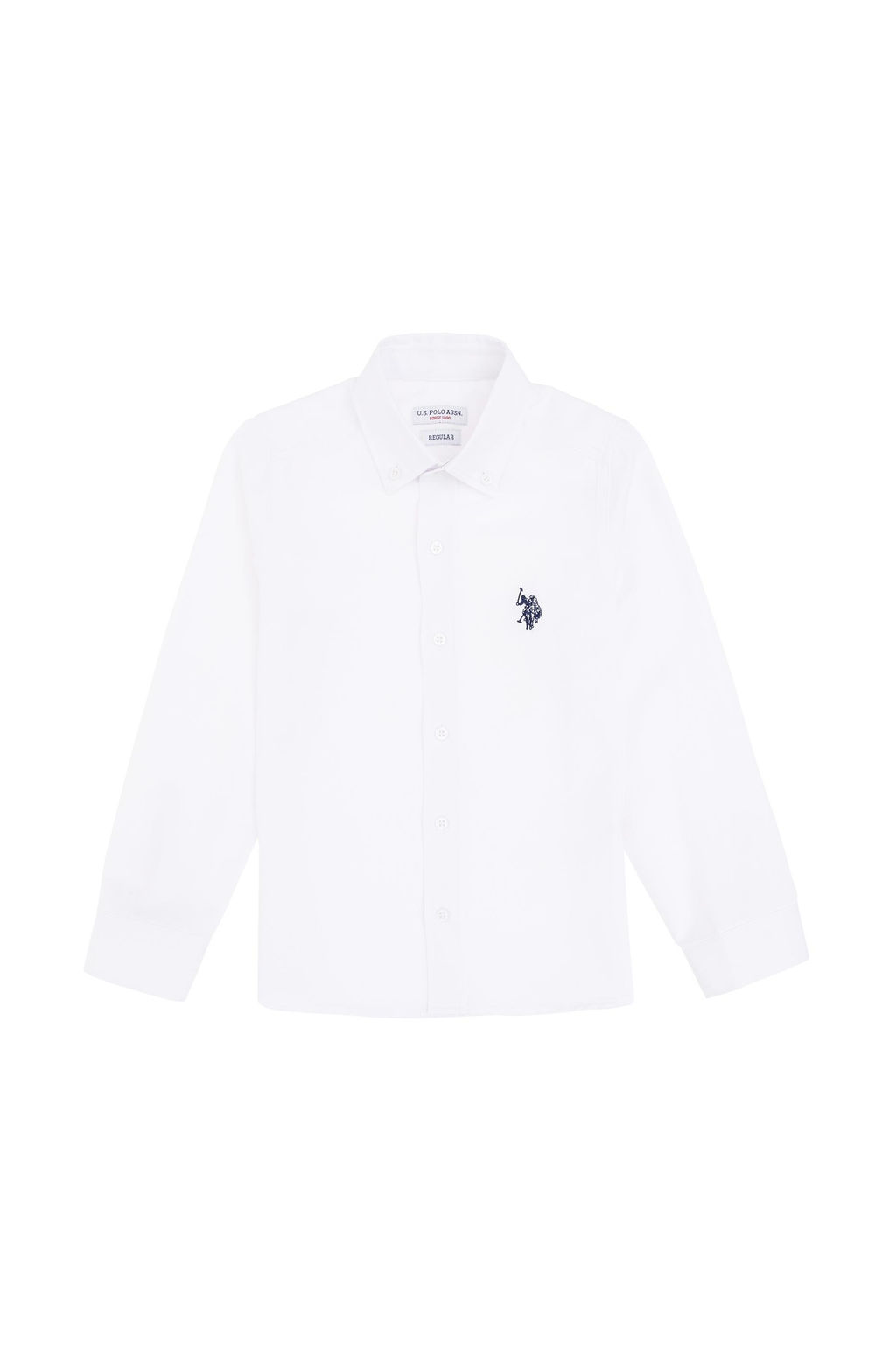 Базовая рубашка с длинным рукавом мальчика Неожиданная скидка в корзине - U.s. polo assn фото 2