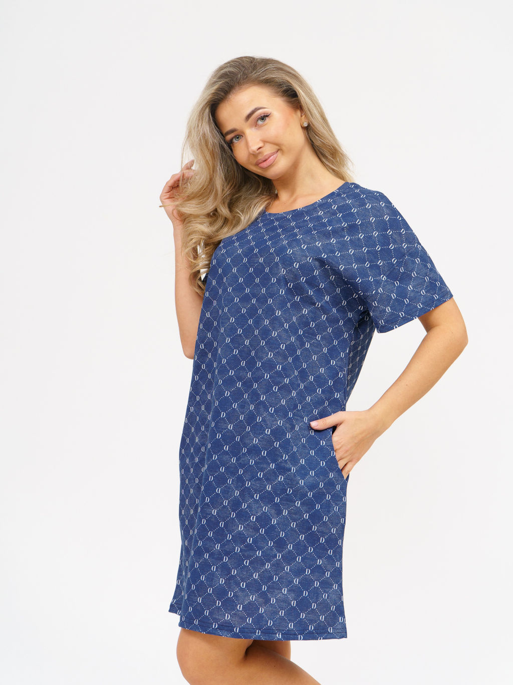 752 Платье "Джинс"