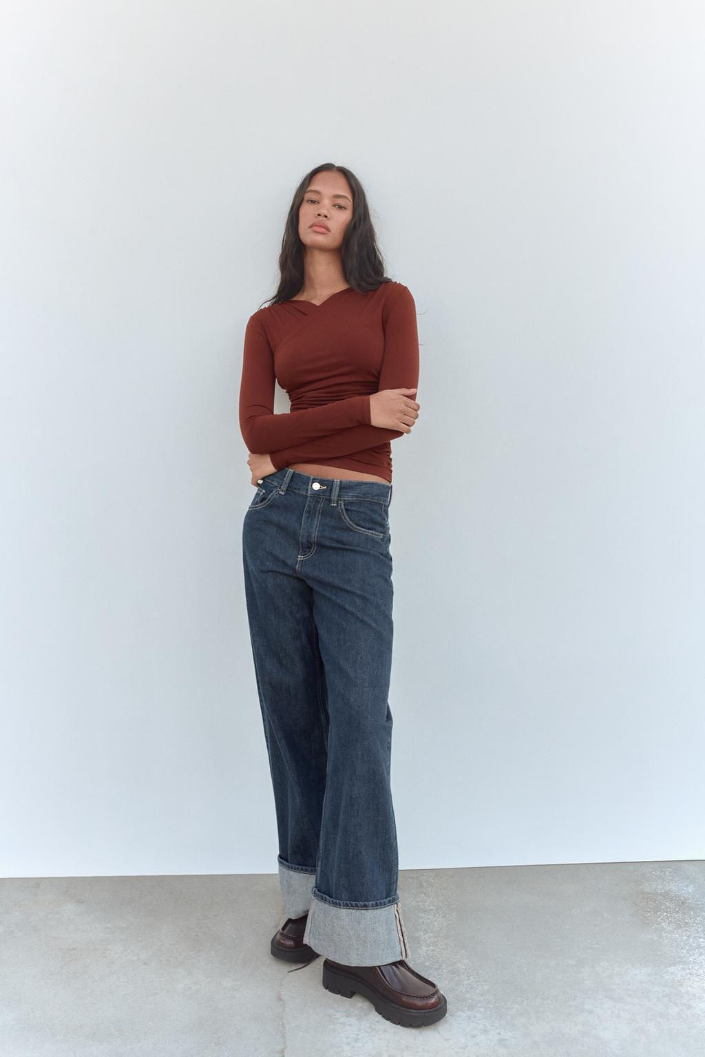 DRAPED TOP - Zara фото 2