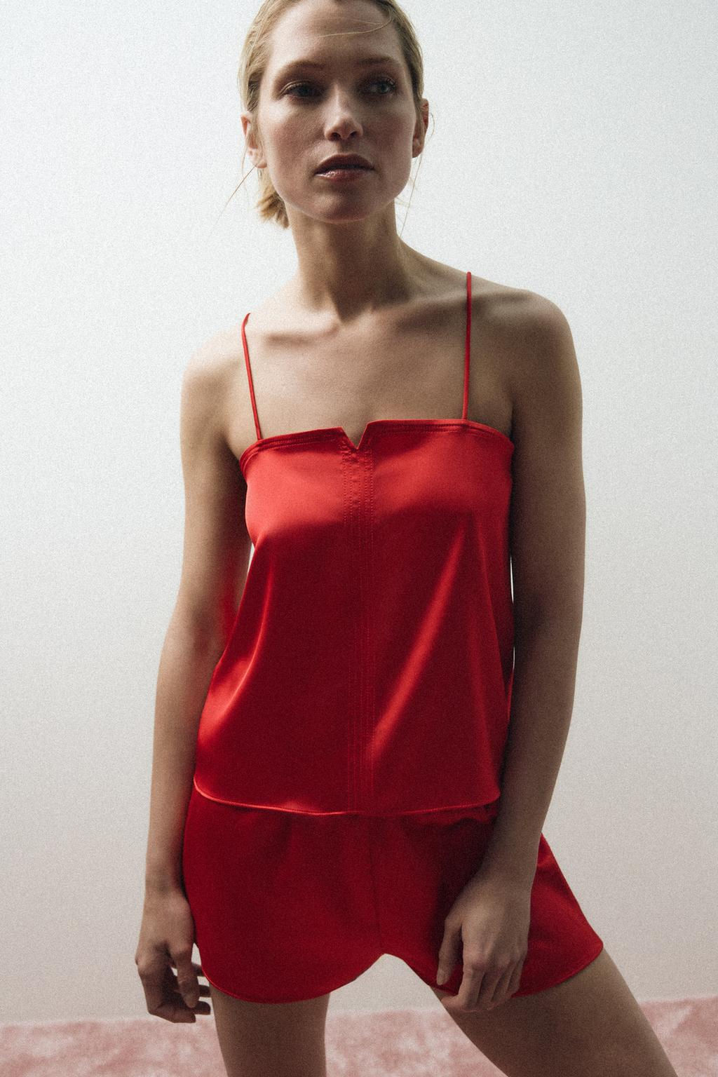 SATIN CAMISOLE TOP