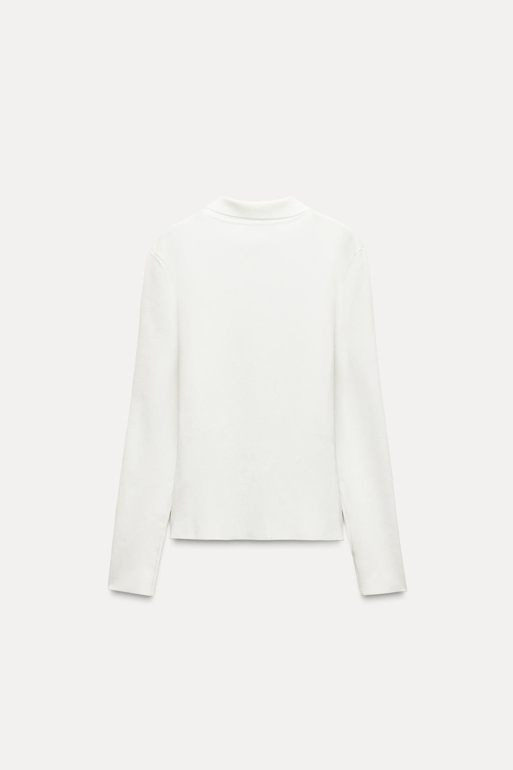 PLAIN KNIT CARDIGAN - Zara фото 5