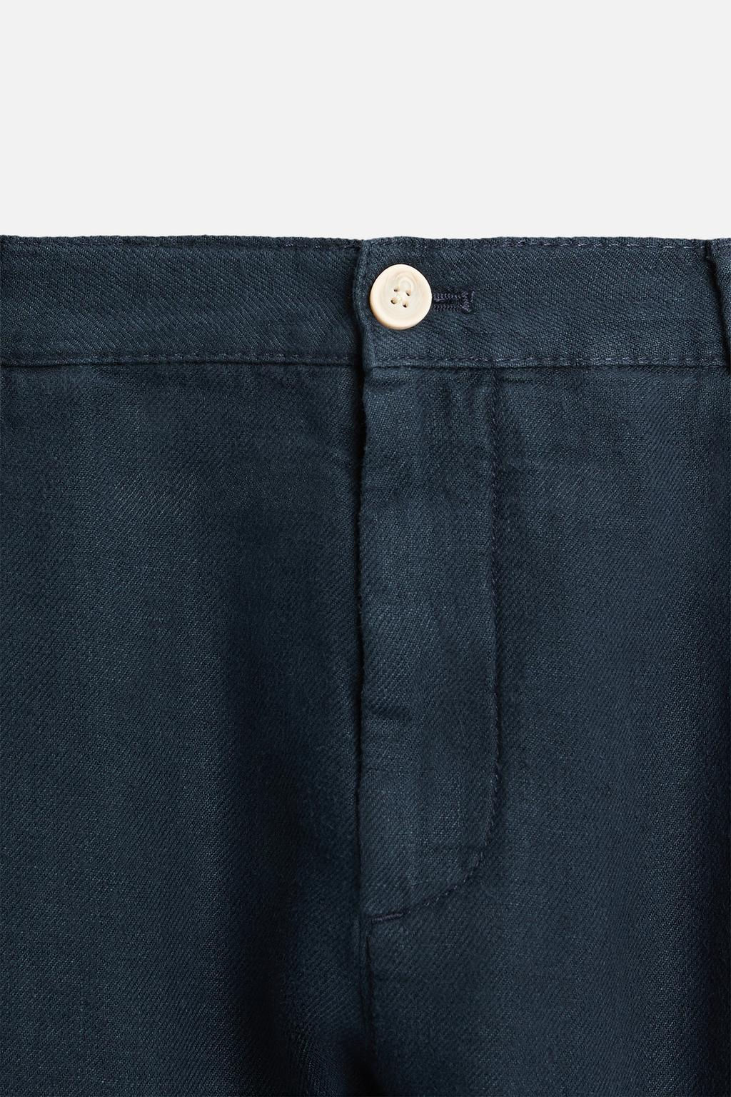 %100 KETEN PANTOLON - Zara фото 12