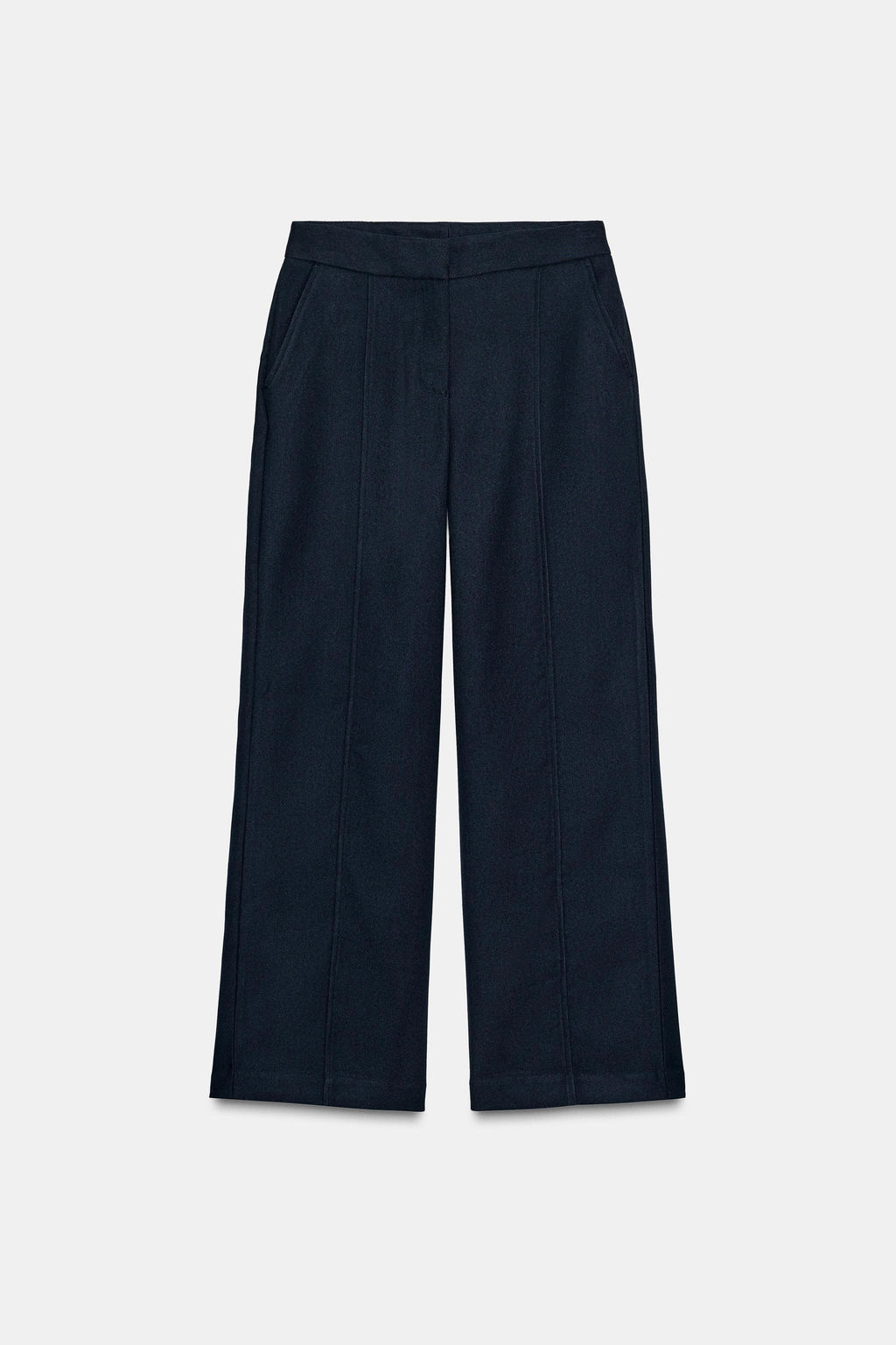 STRAIGHT-LEG TROUSERS WITH SEAM DETAIL - Zara фото 6
