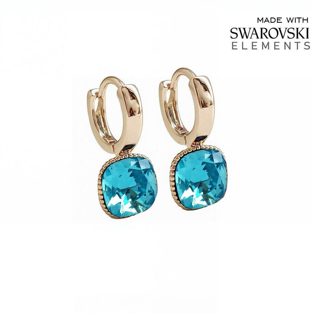 Серьги с кристаллами Swarovski