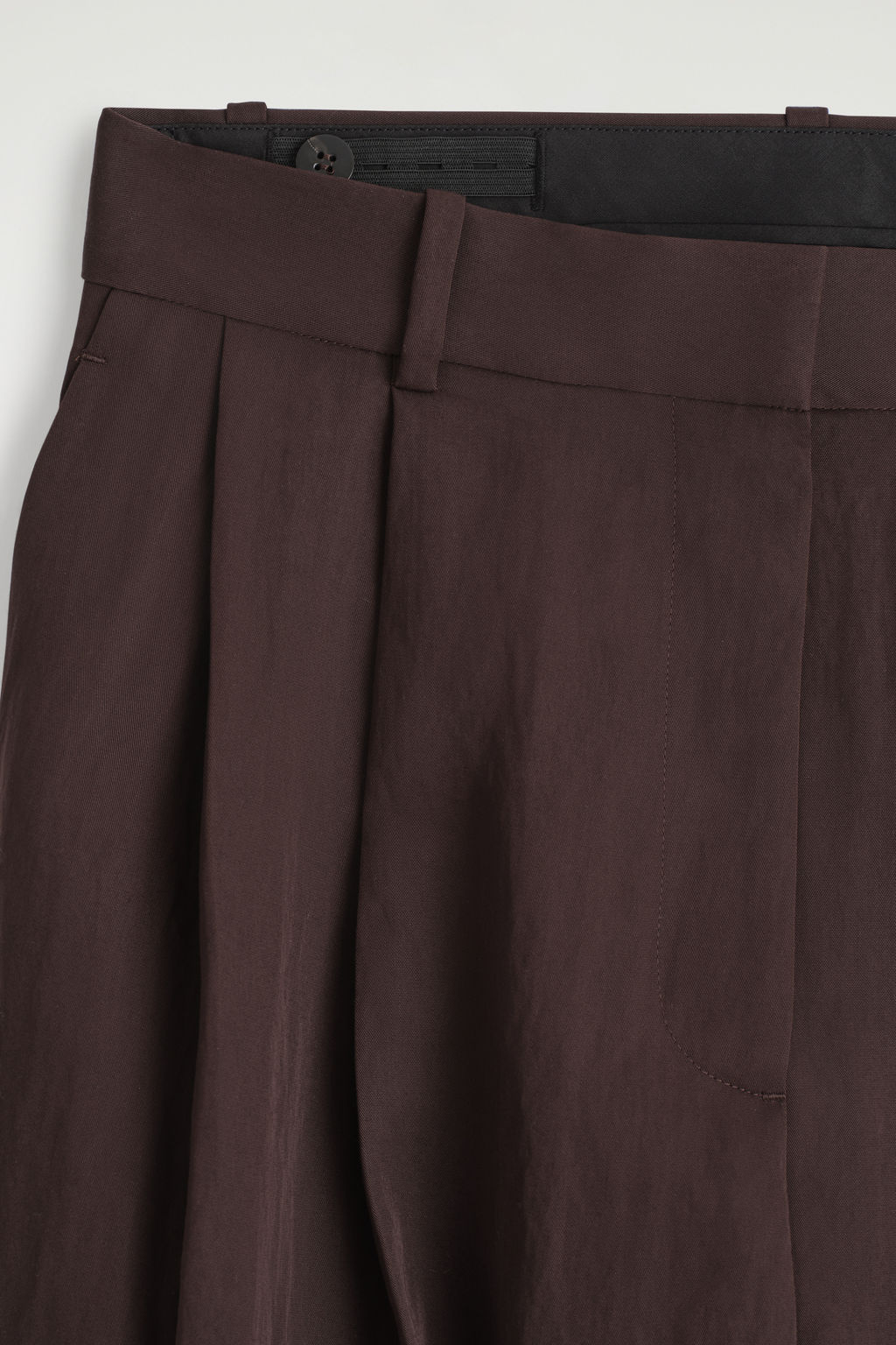 PANTAL?N WIDE LEG FLUIDO RELAXED FIT - H&m фото 4