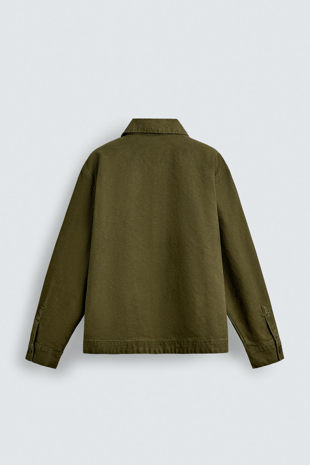 SOBRECAMISA RELAXED FIT BOLSILLOS / Musgo - Zara фото 9
