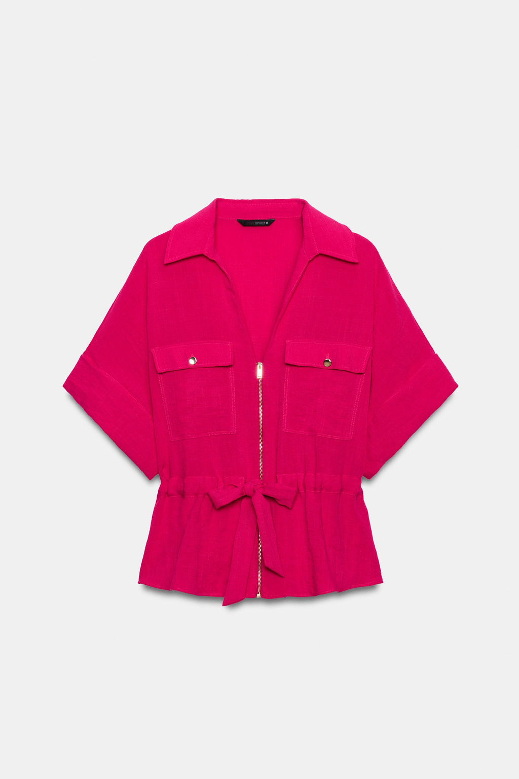 CAMISA SAFARI LAZADA / Fucsia - Zara фото 7