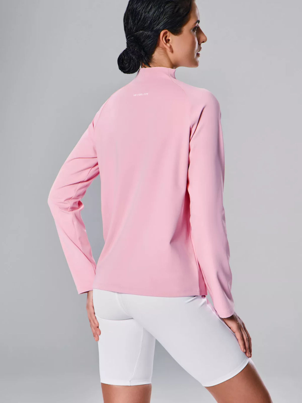 Спортивный лонгслив с контрастными кантами - NEVERLATE фото 2