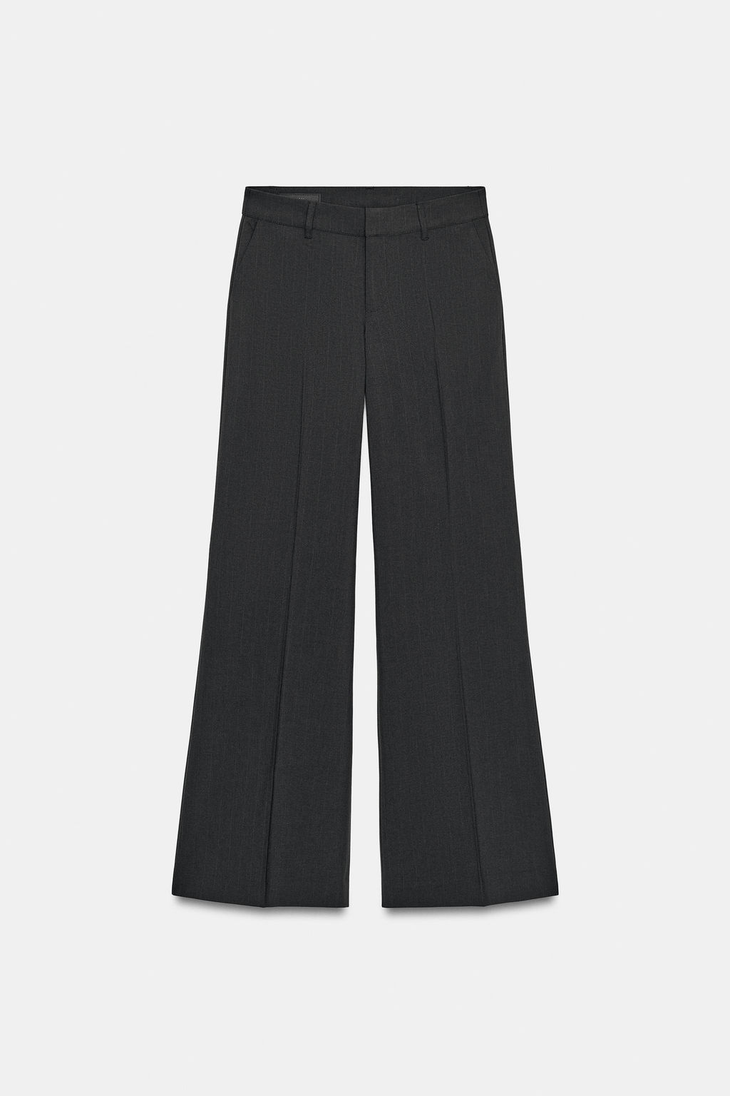 LOW-RISE PINSTRIPE TROUSERS - Zara фото 7