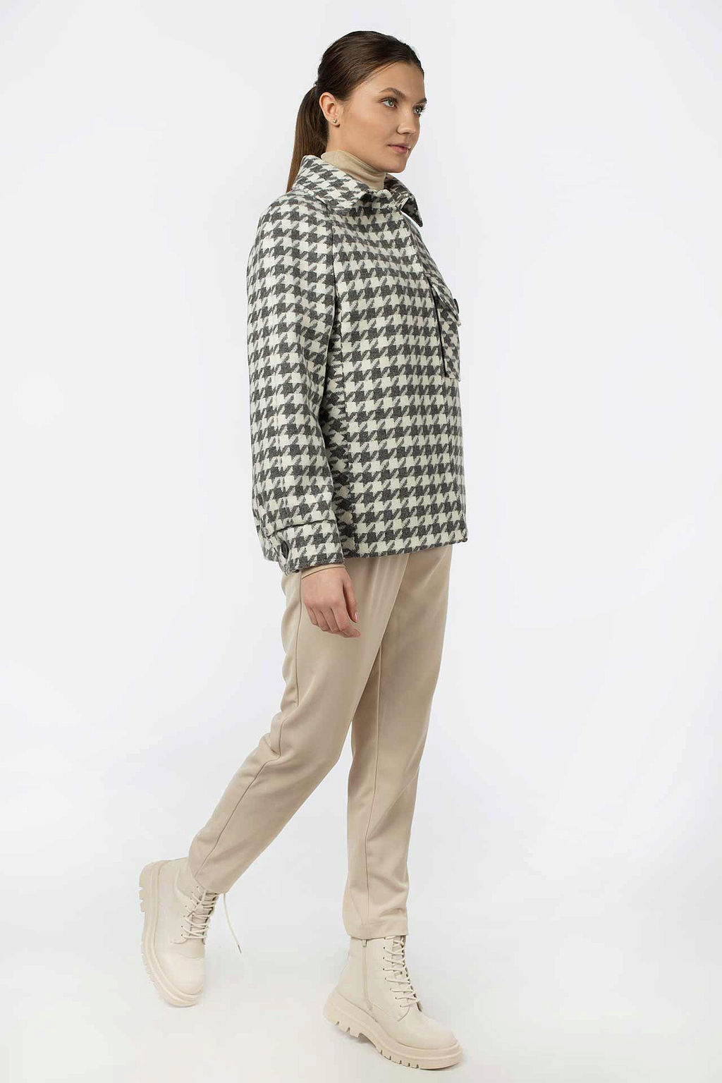 Пальто женское демисезонное - El podio фото 2