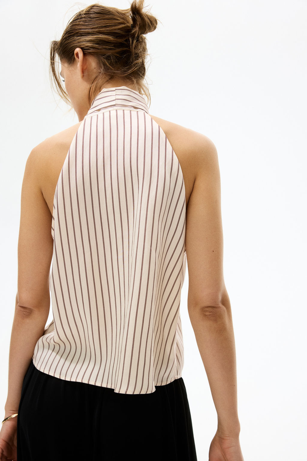 Top con cuello de lazo - H&m фото 3