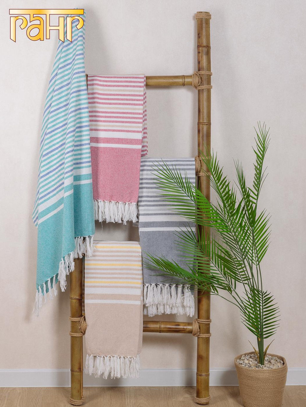 Покрывало-полотенце пляжное (хлопок) Тк№205/93/2 (90х180см)