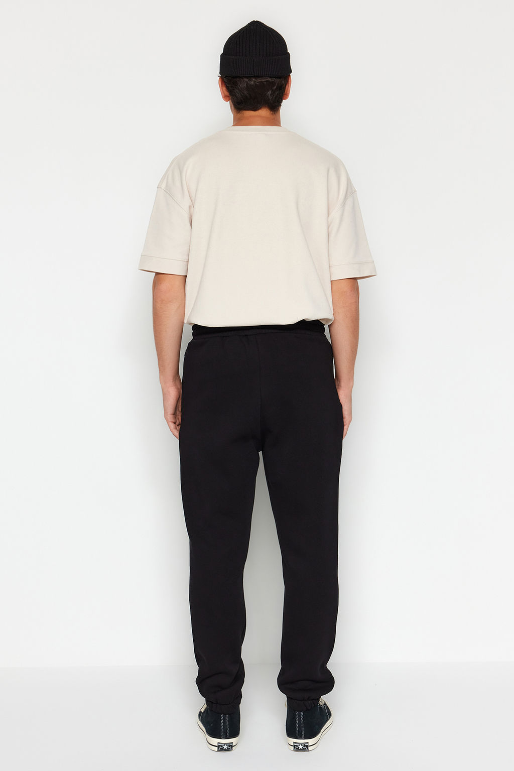 TRENDYOL MAN Siyah Oversize/Genis Kesim Telefon Cepli Etiketli Jogger Esofman Alt? TMNAW24EA00015 - Trendyolmilla фото 16