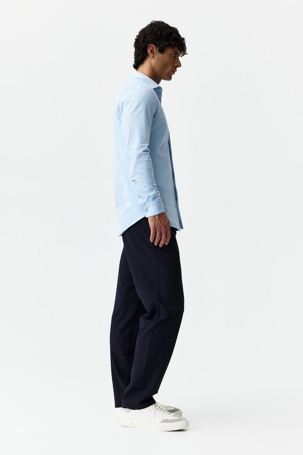 Camisa Four-way stretch Slim Fit - H&m фото 8