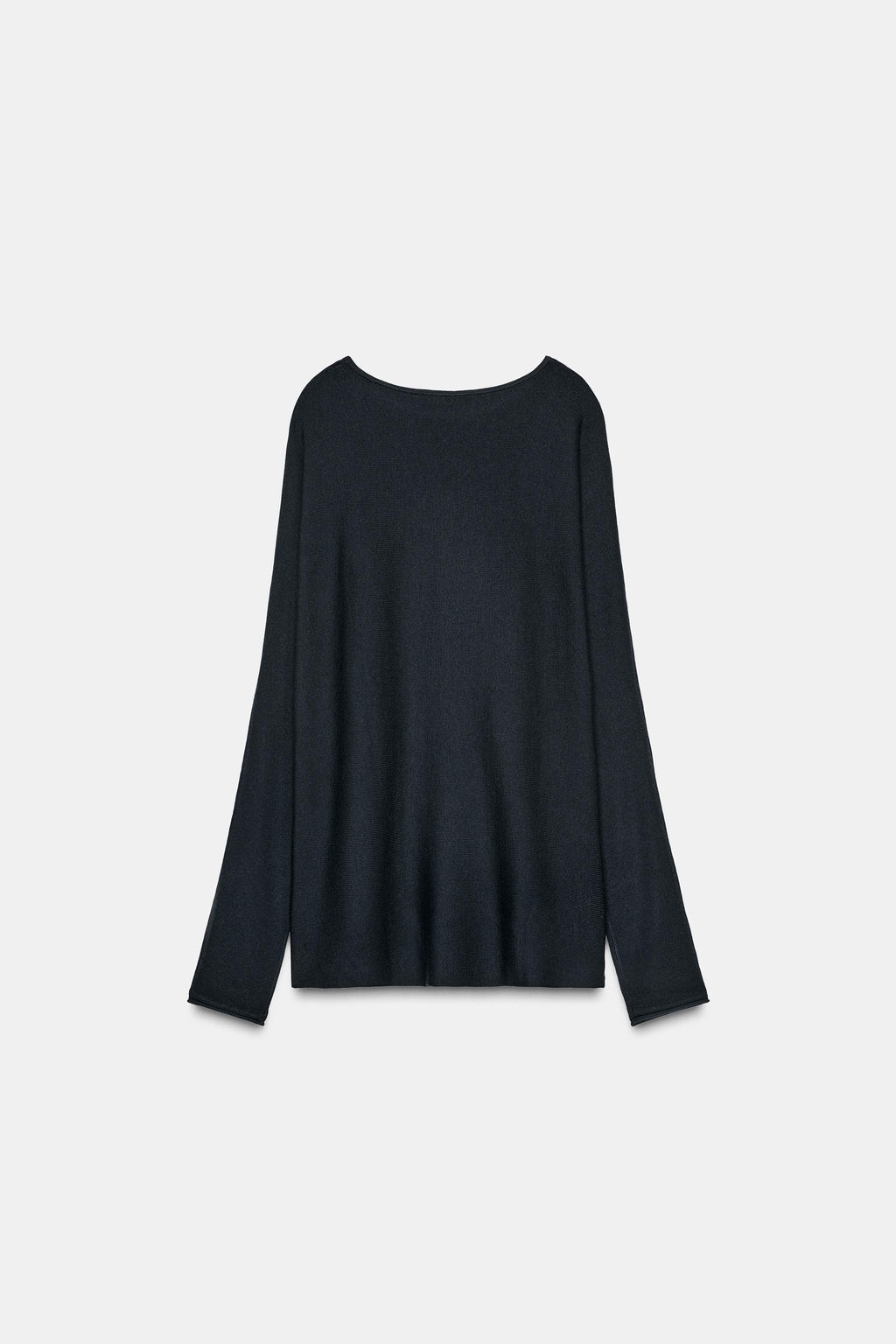 LONG CAPE KNIT SWEATER - Zara фото 2