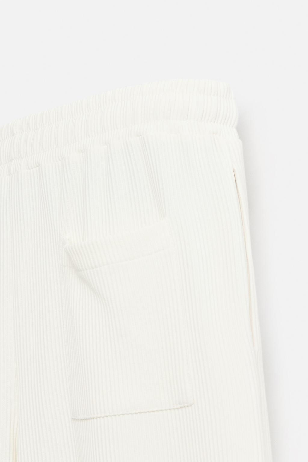 VERTICAL TEXTURED JOGGERS - Zara фото 18
