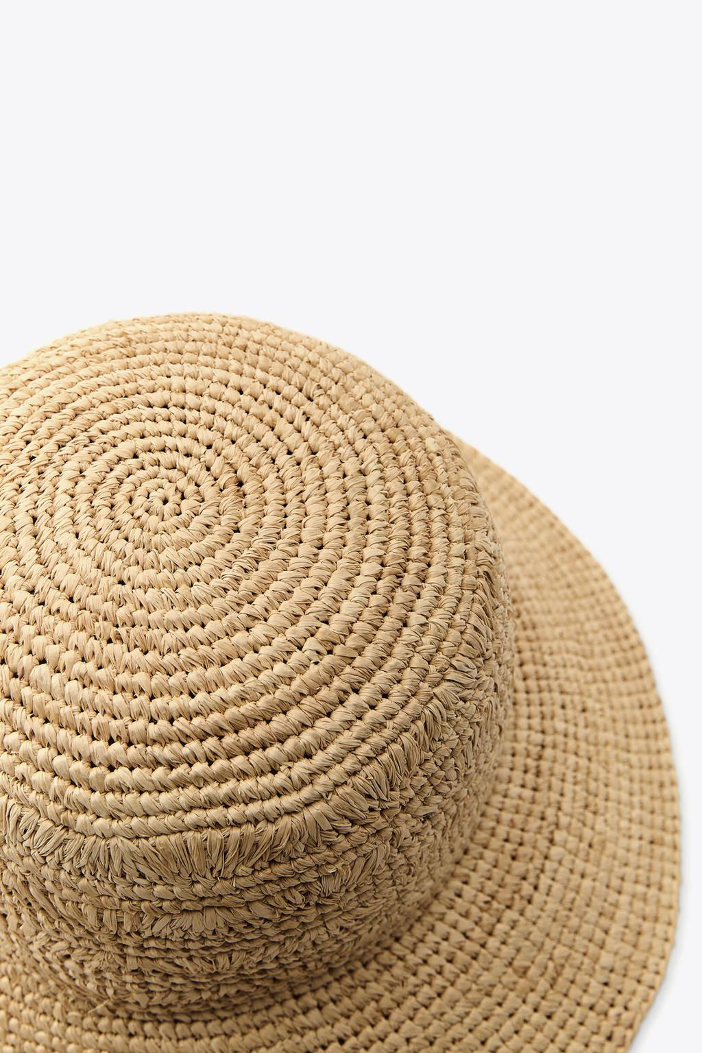 BRAIDED BUCKET HAT - Zara фото 3