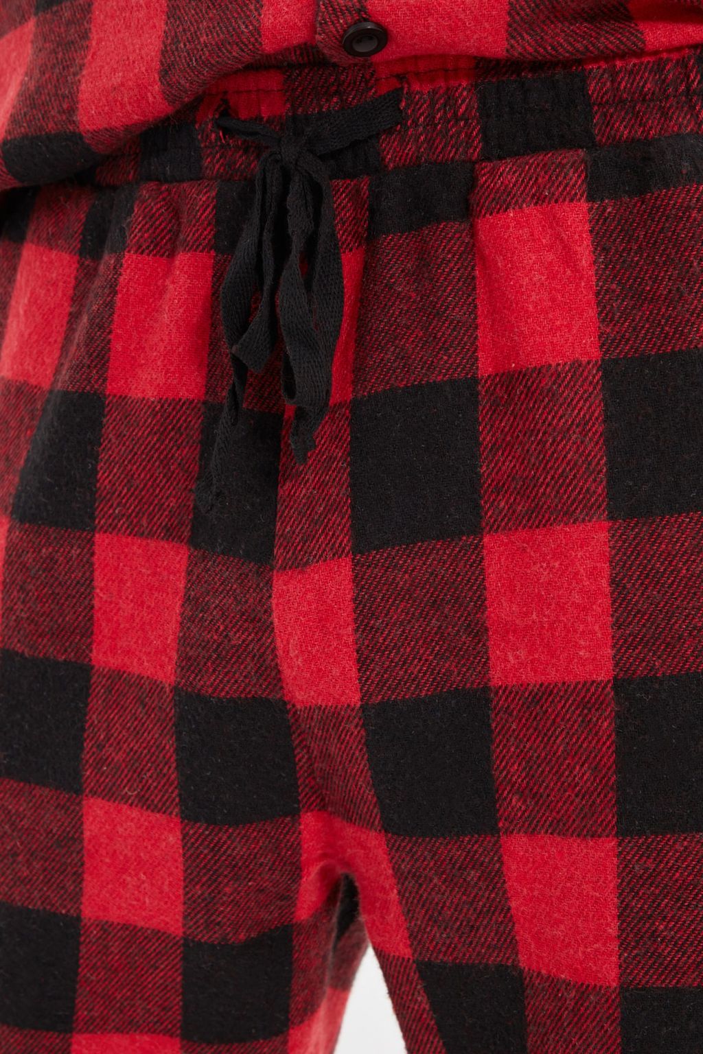 TRENDYOL MAN K?rm?z? Regular Fit Ekose Pijama Tak?m? THMAW22PT0419 - Trendyolmilla фото 6