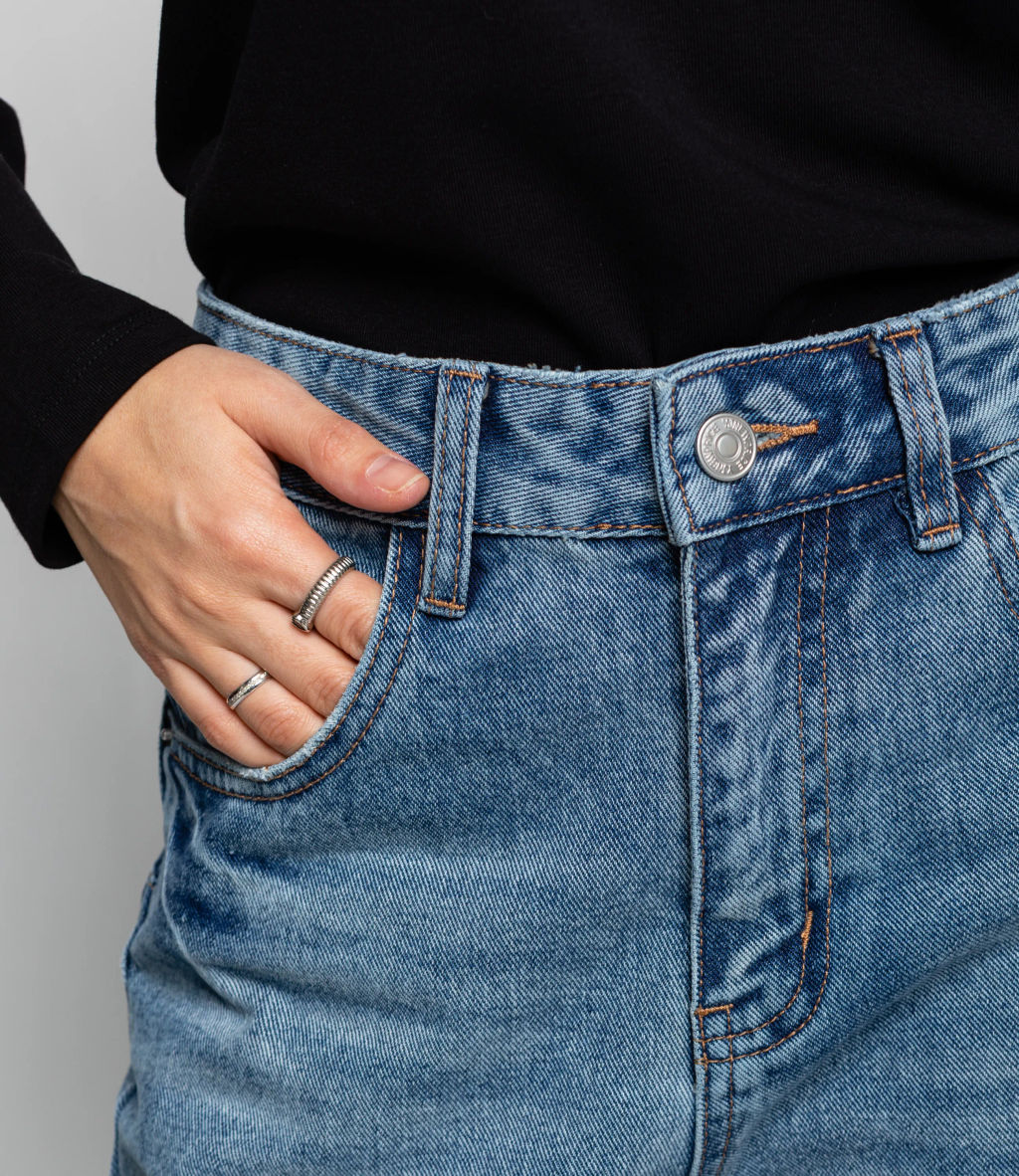 Джинсы #КТ867 (2), голубой