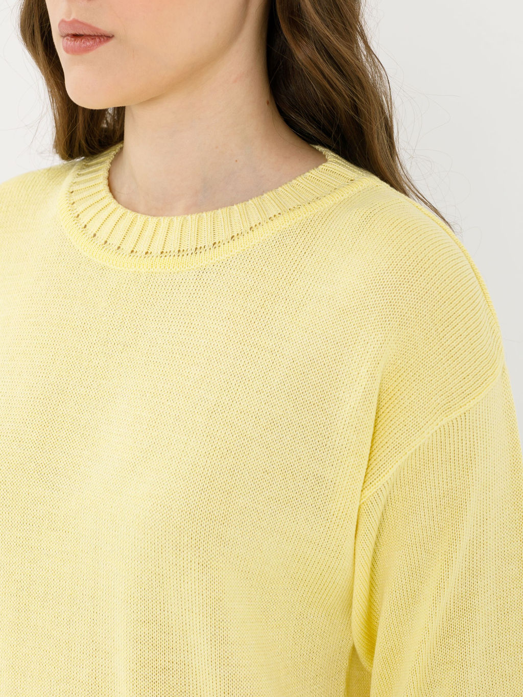 Блузка вязаная