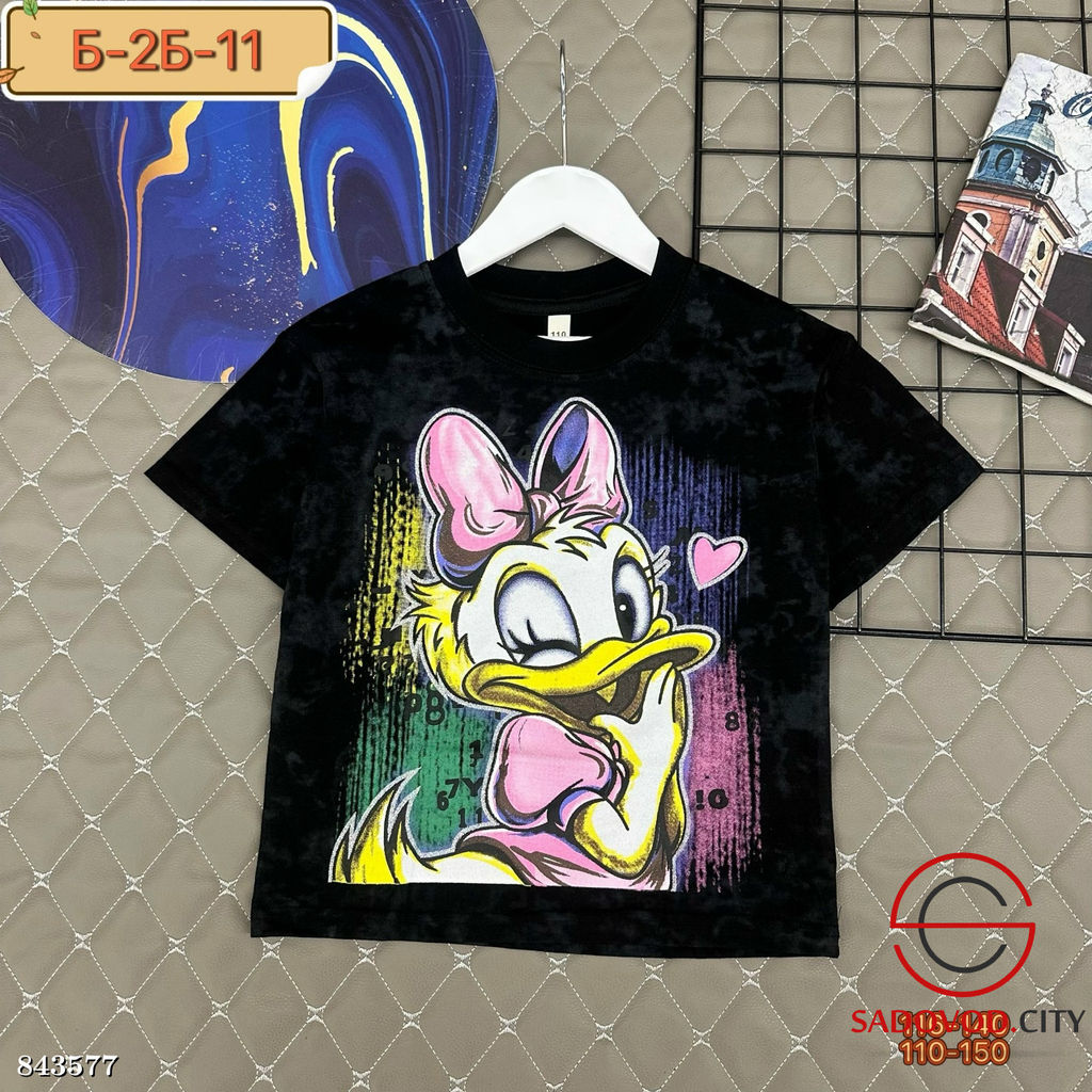 Футболка для девочки с рисунком