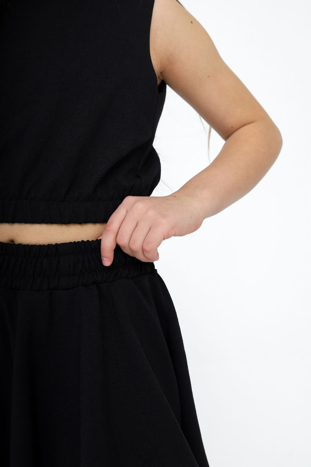 Солоха льняная с узлом, белая - Inzibe фото 13