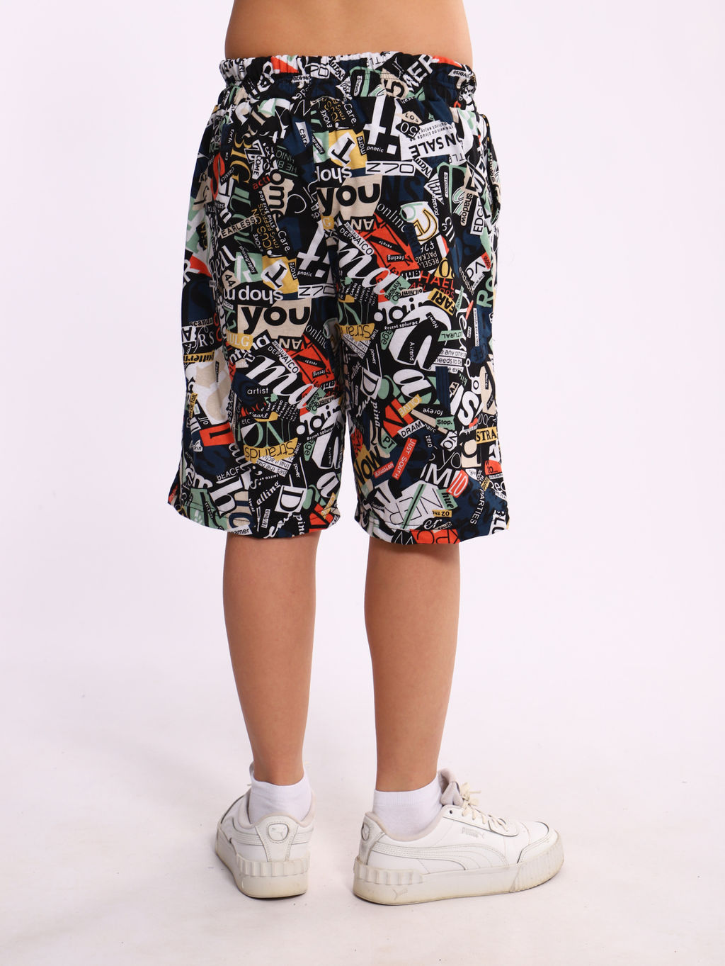 Шорты Федор синий граффити - Ладошки фото 12