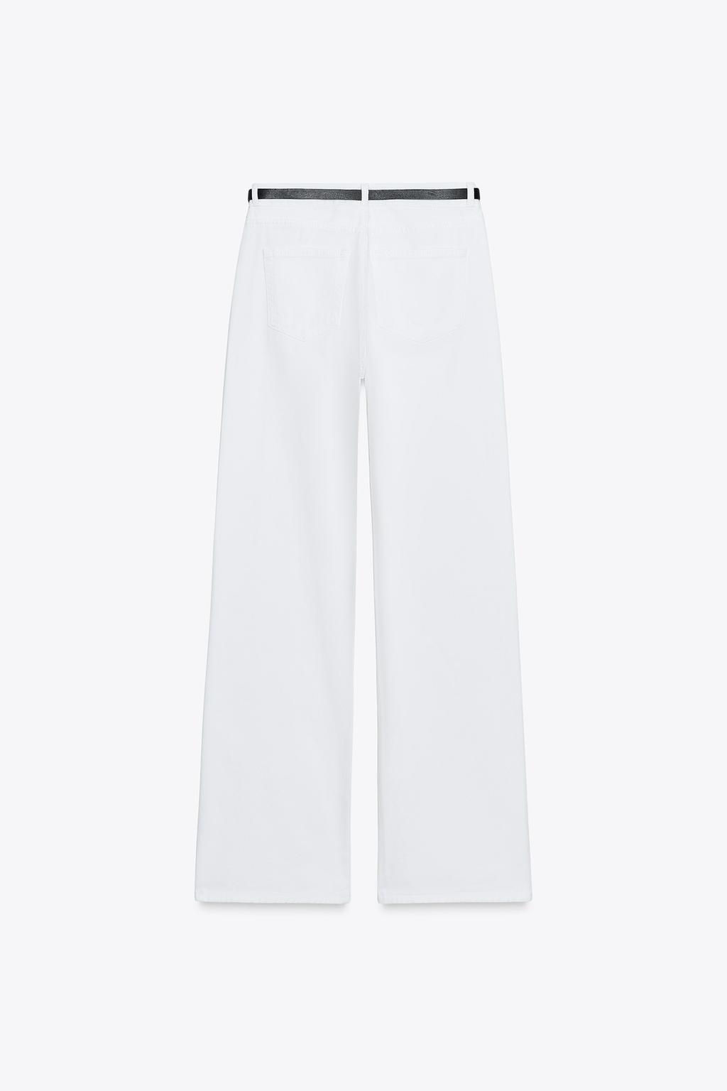 JEANS Z1975 STRAIGHT HIGH-WAIST FULL LENGTH - Zara фото 7