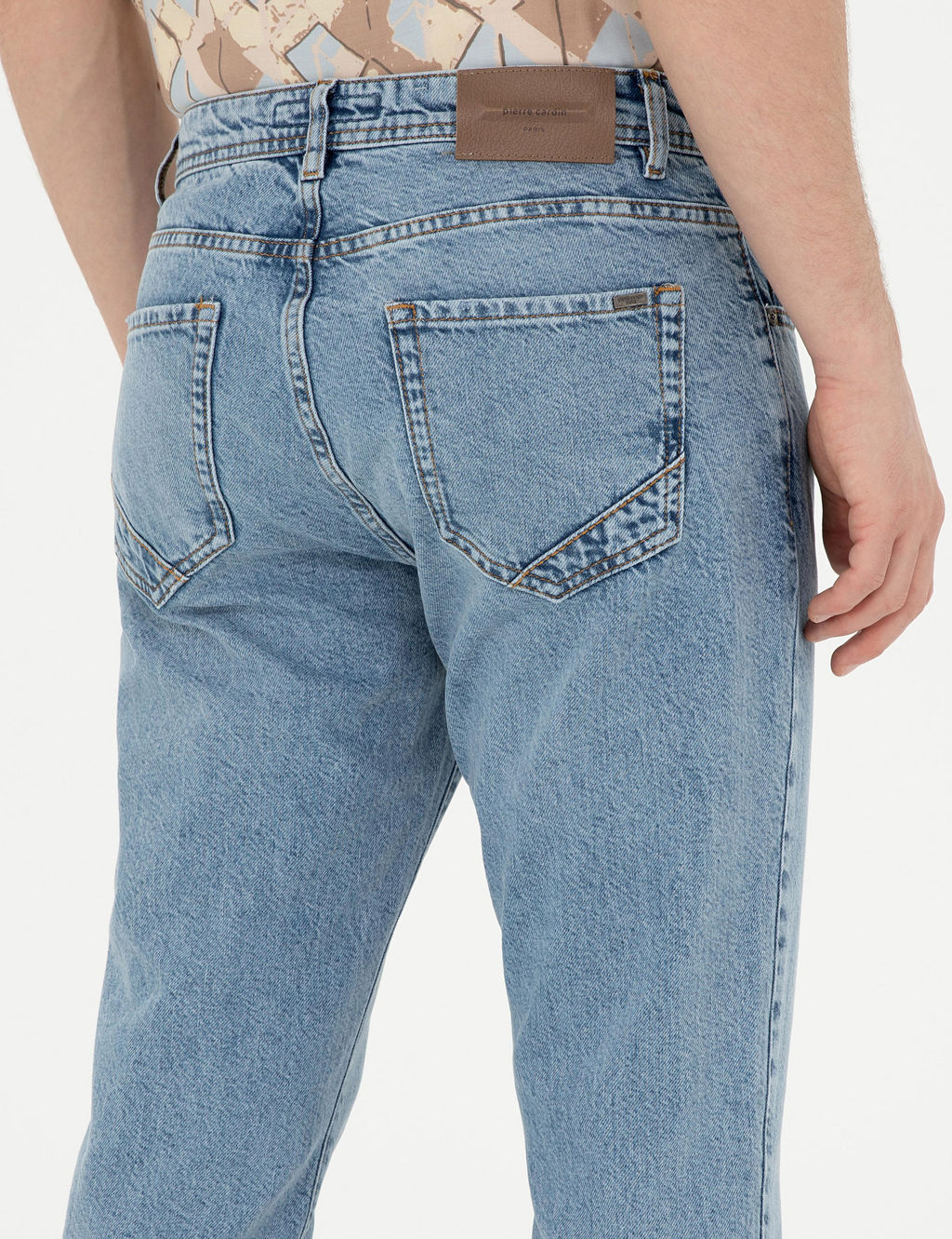 A__k Mavi Tapered Fit Jean Pantolon