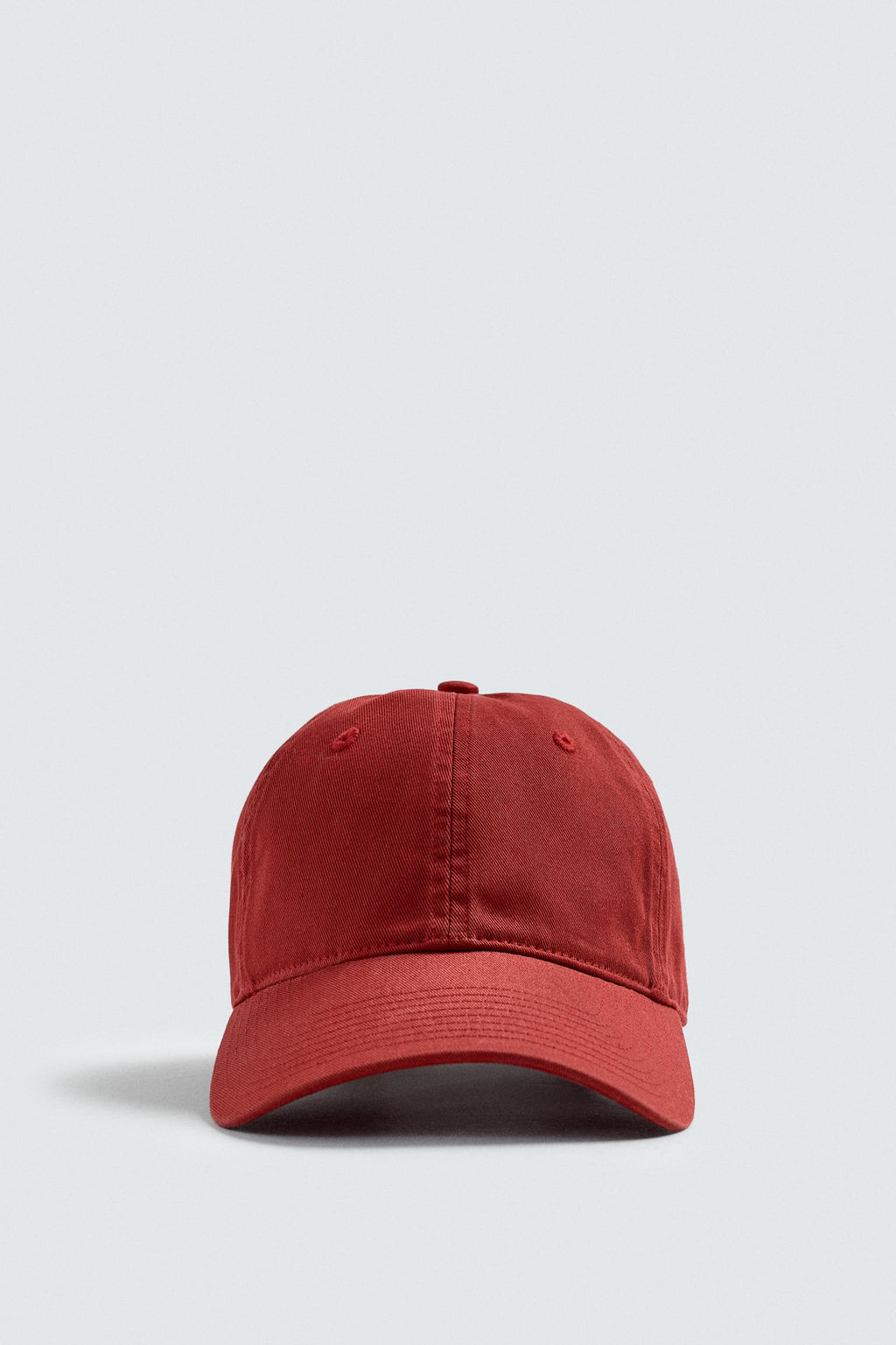 GORRA LAVADA ALGOD?N / Rojo - Zara фото 2