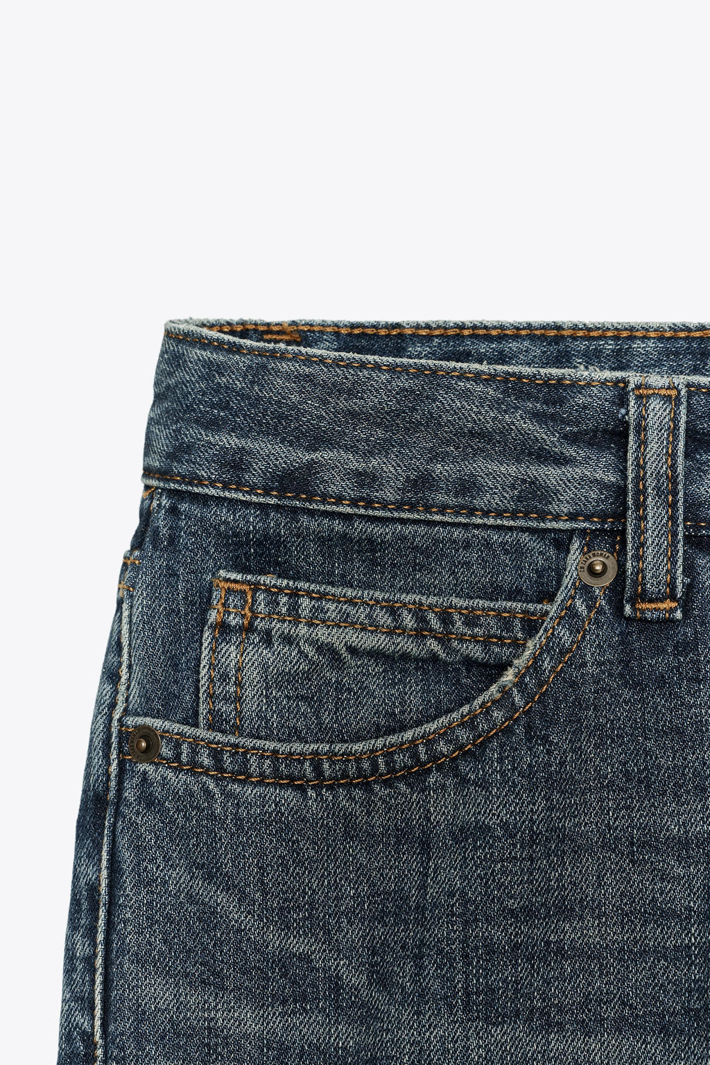 ZW COLLECTION LOW-RISE BOOTCUT JEANS - Zara фото 8