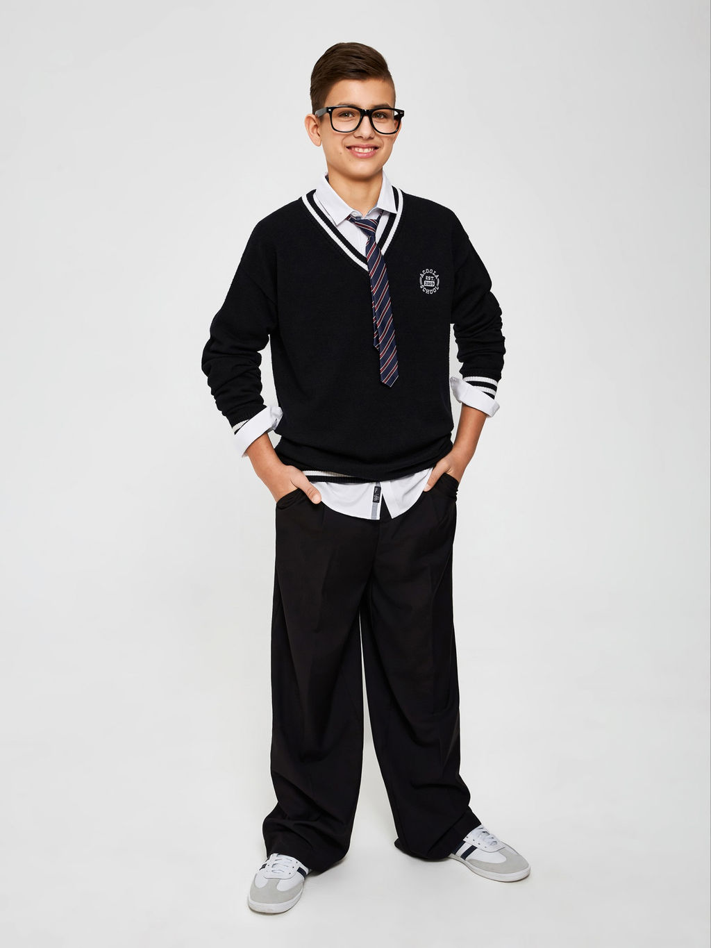 ACOOLA / Джемпер детский для мальчиков Felix черный  фото 3