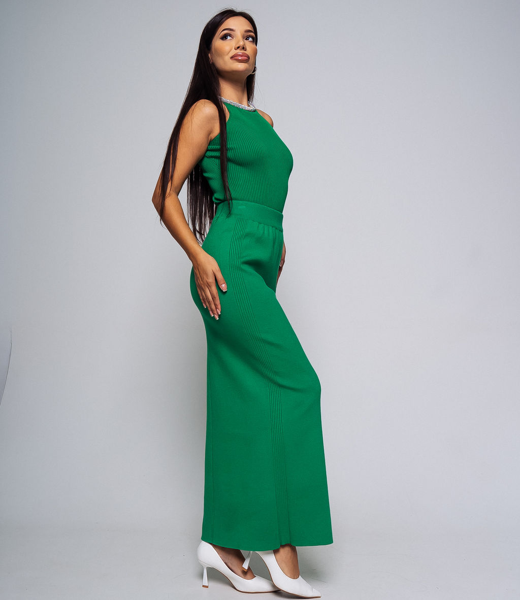 Юбка #КТ6806 (1), зелёный