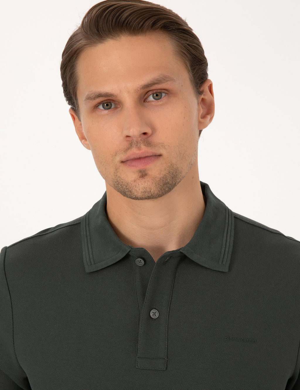 Koyu Haki Slim Fit Sweatshirt - Pierre cardin фото 2