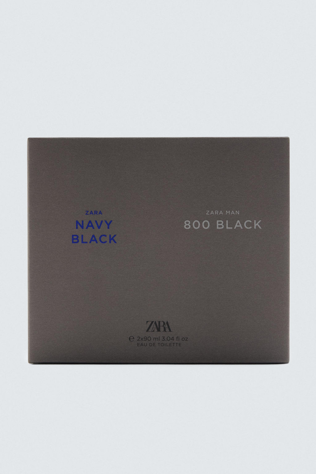MAN NAVY BLACK + ZARA MAN 800 BLACK EDT 2 x 90 ML / 3.0 oz  фото 2