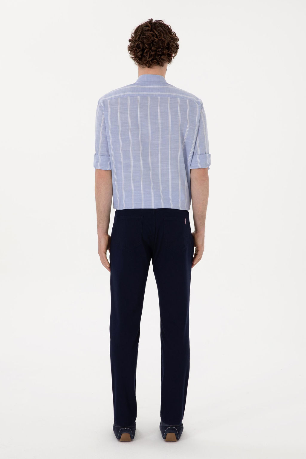 Erkek Lacivert Kanvas Pantolon Sepette S_rpriz _ndirim - U.s. polo assn фото 4