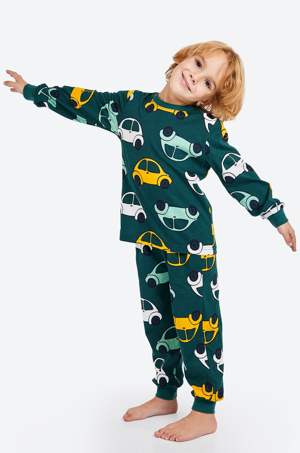 Хлопковая пижама для мальчика Happyfox