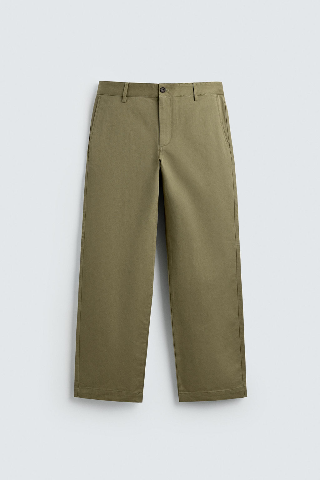 PANTAL?N CHINO STRAIGHT FIT / Verdoso - Zara фото 7