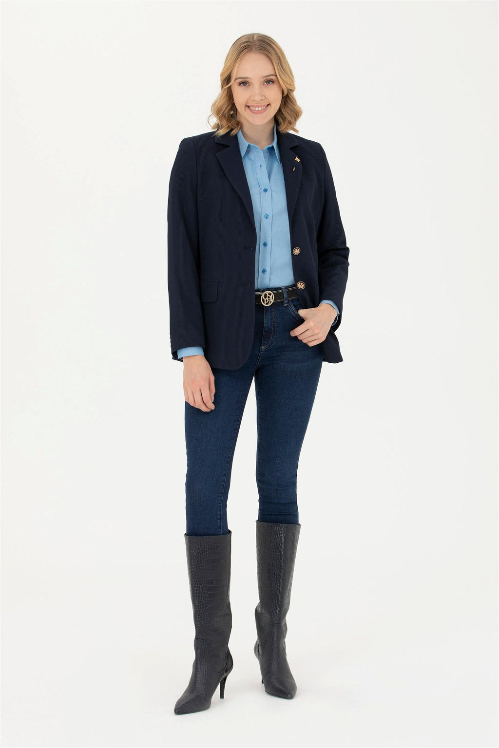 U. S. Polo Assn / Женская темно-синяя куртка - U.s. polo assn фото 4