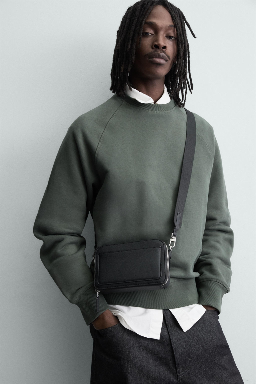 TEXTURED CROSSBODY BAG - Zara фото 7