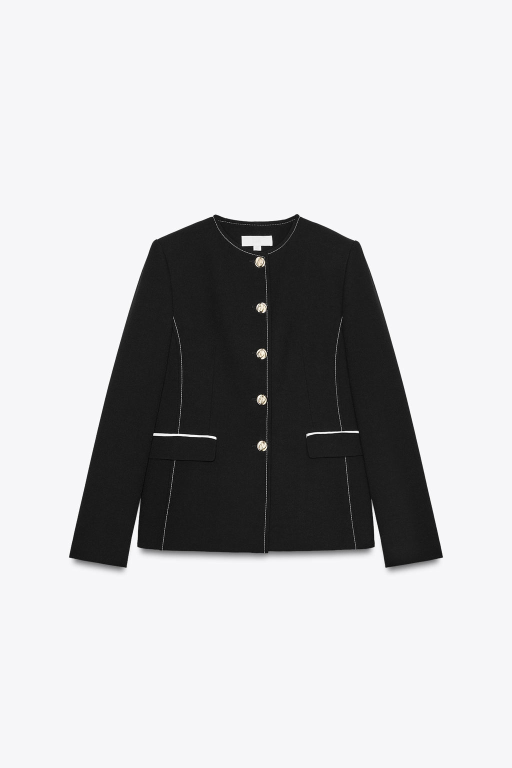 TRIM DETAIL BLAZER - Zara фото 6