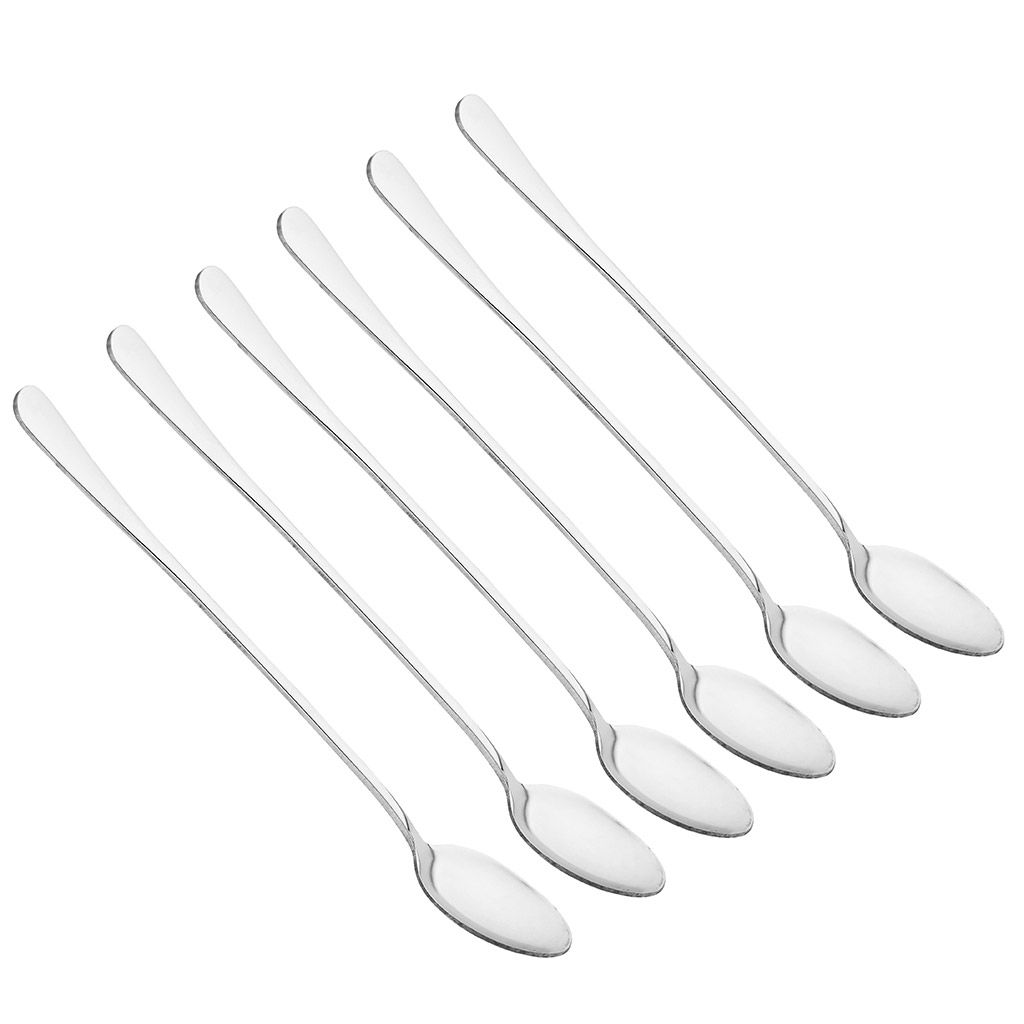 Капелька Ложка коктейльная из нержавеющей стали 18,5см (Китай) - Домашняя мода фото 3