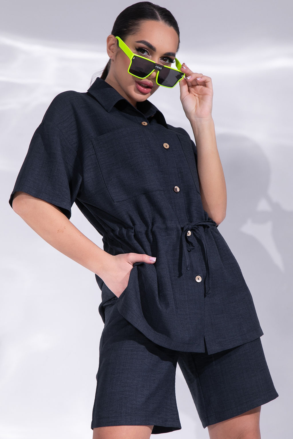 Костюм Стейси (синий) - Эльза фото 3