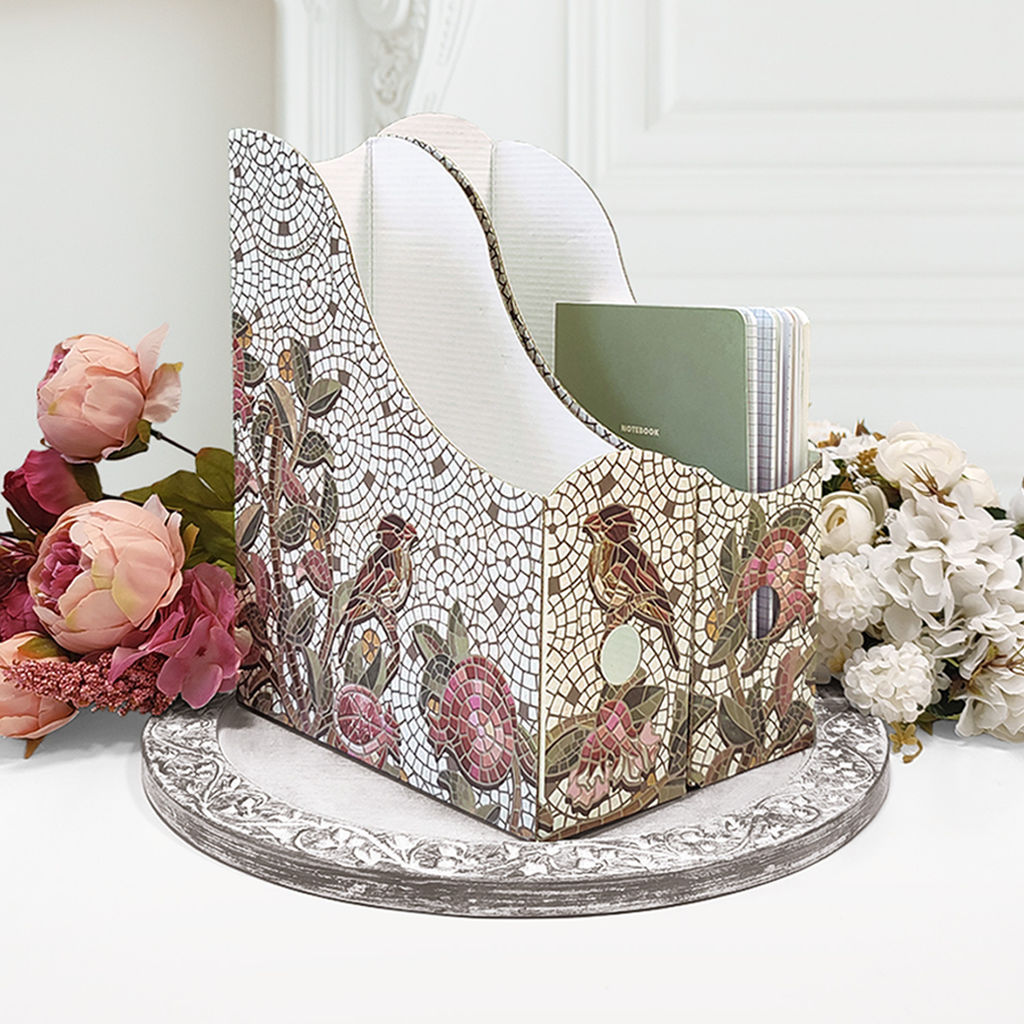 Лотки для бумаг верт., 31*23,5*8,5 см, набор 6 шт., OPUS ROMANO FLORA, шт - Valiant фото 2