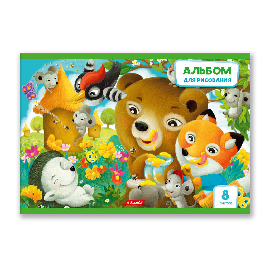 Светоч 8АЛСК4_1_3_9 Альбом для рисования 100 г/м2 A4 29 х 20.5 см 20 шт. на скобе 8 л. 000679 Райдер  фото 35