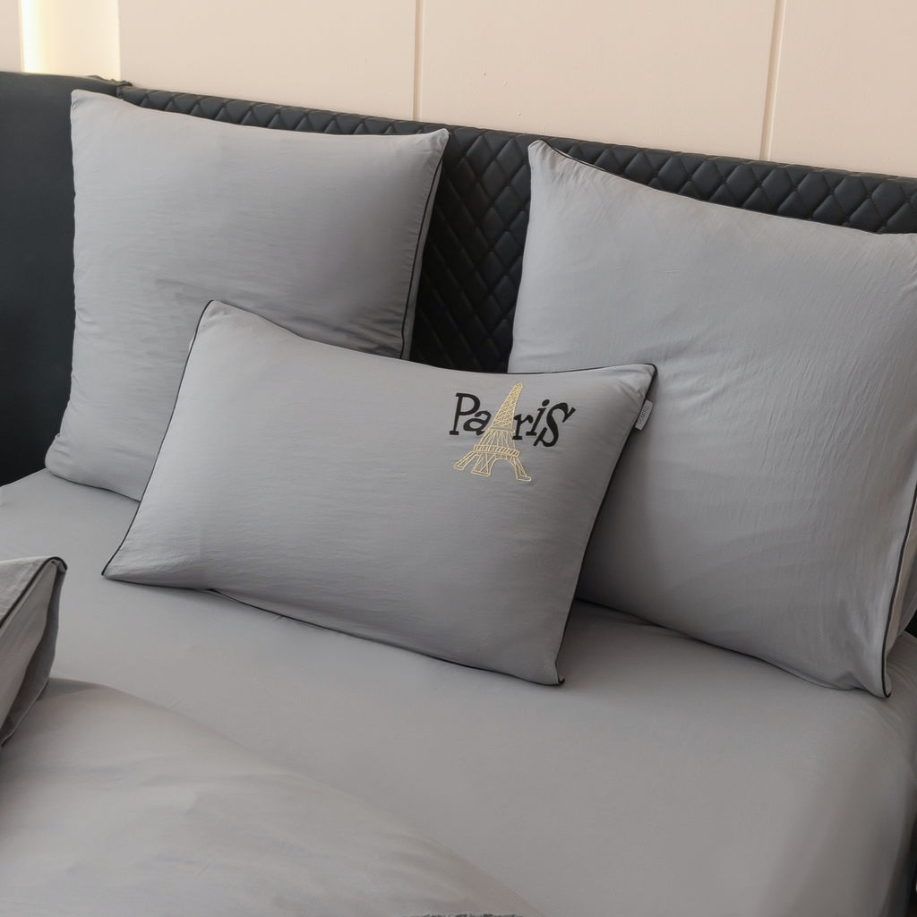 Комплект постельного белья Mood of Paris MP010 Дуэт Семейный 4 Наволочки - Ситрейд фото 6