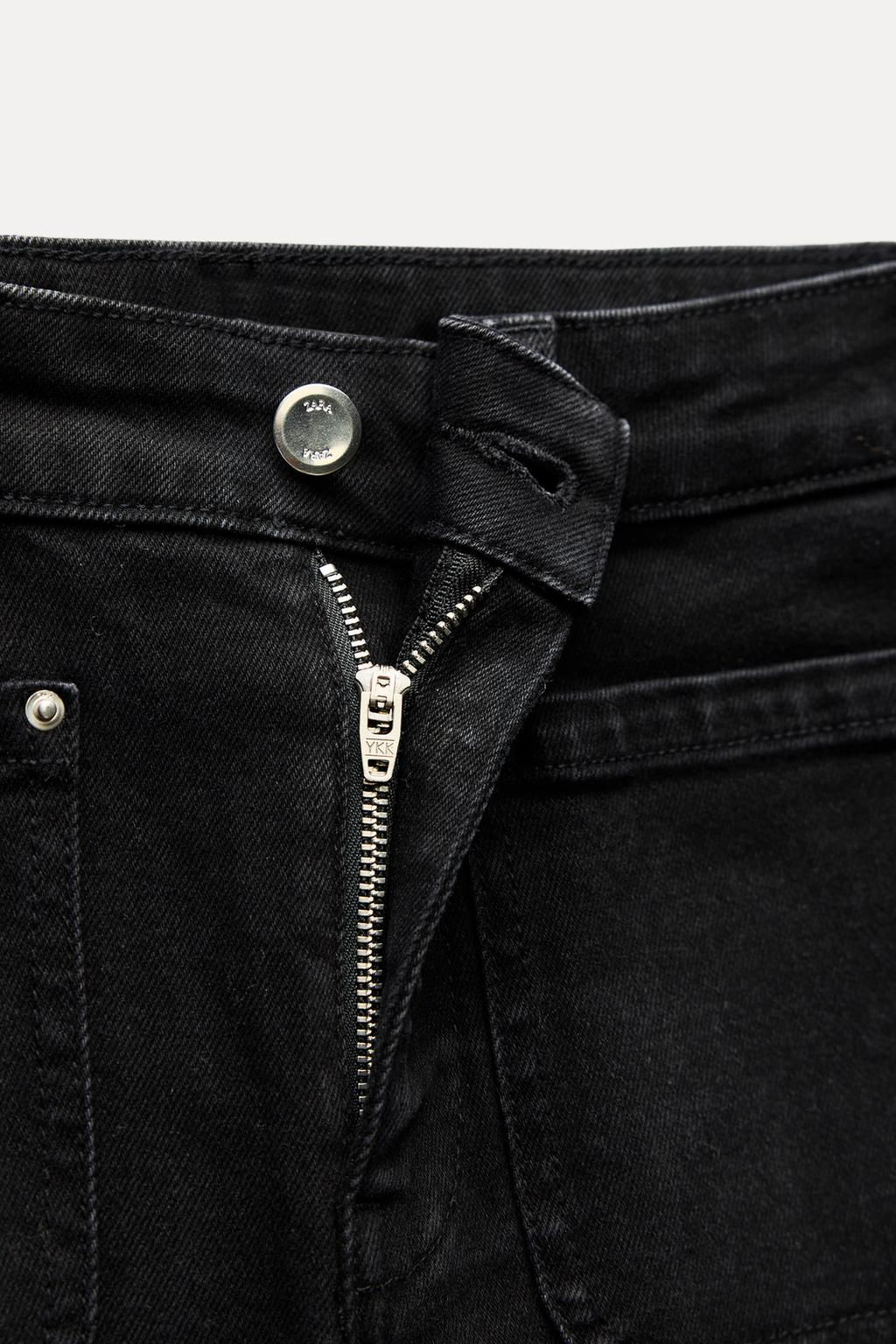 Z1975 HIGH-WAIST MINI FLARE JEANS - Zara фото 11