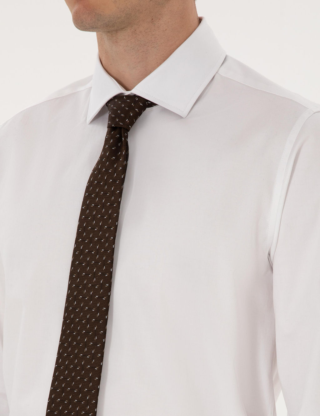 Beyaz Likral_ Kolay _t_lenebilir Ex. Slim Fit Basic G_mlek - Pierre cardin фото 7