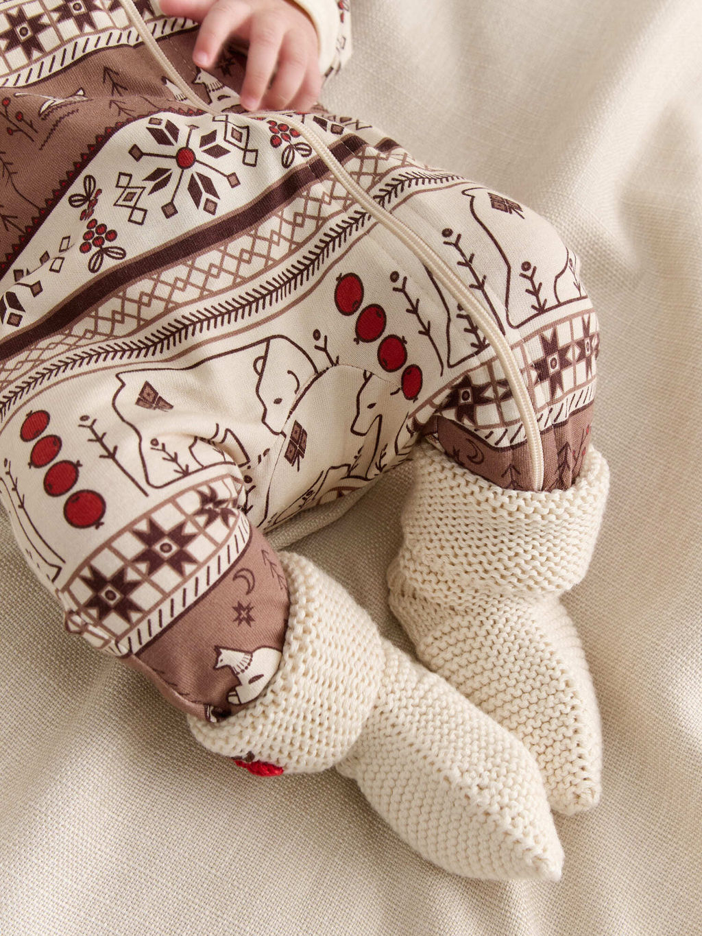 Носки вязаные Ягодки 0+ - Bungly фото 3