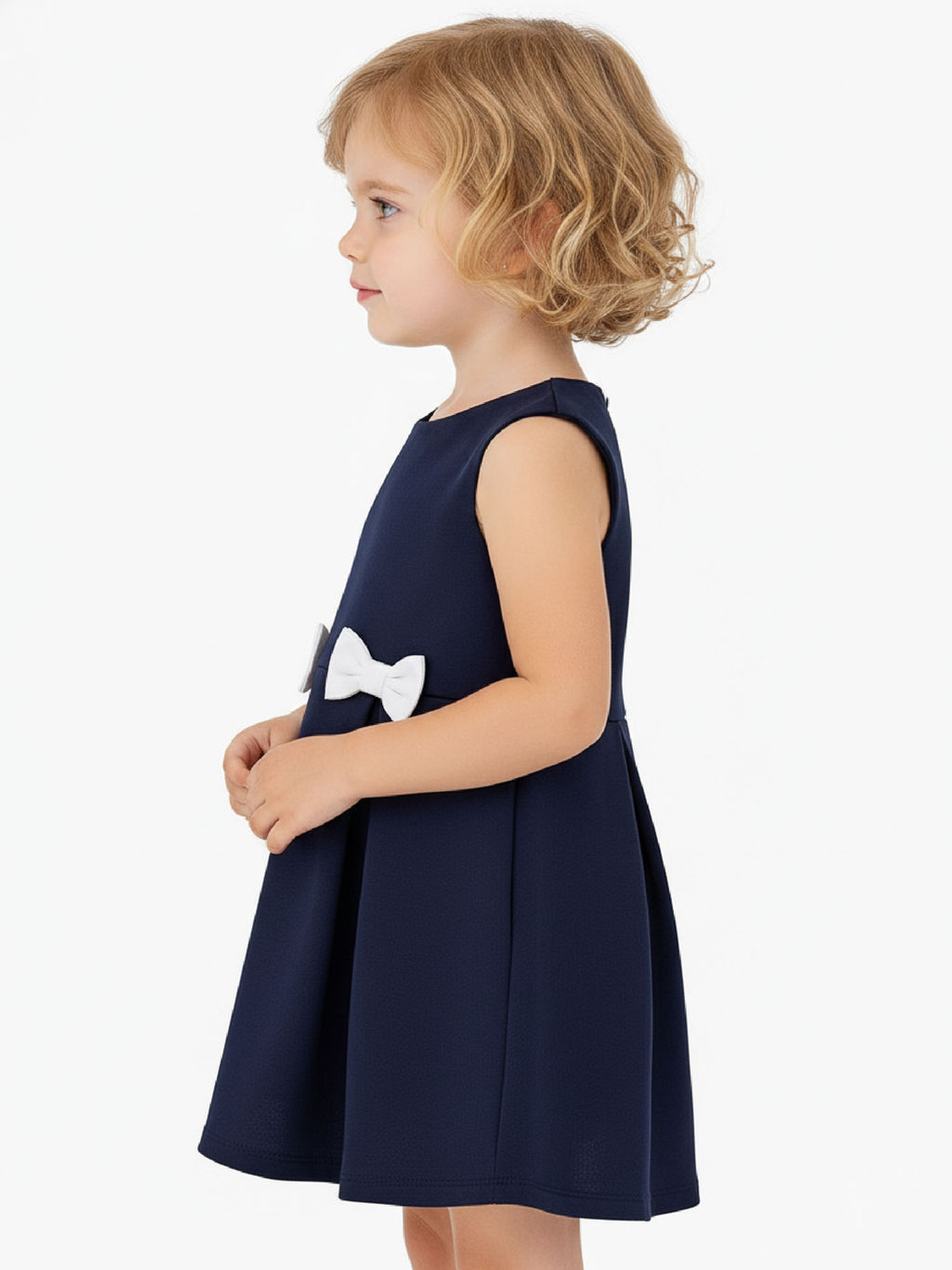 Платье для девочки UD 1169 синий - Mini maxi фото 4